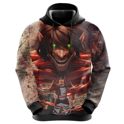Attack on Titan - Eren Unisex 3D T-shirt   
