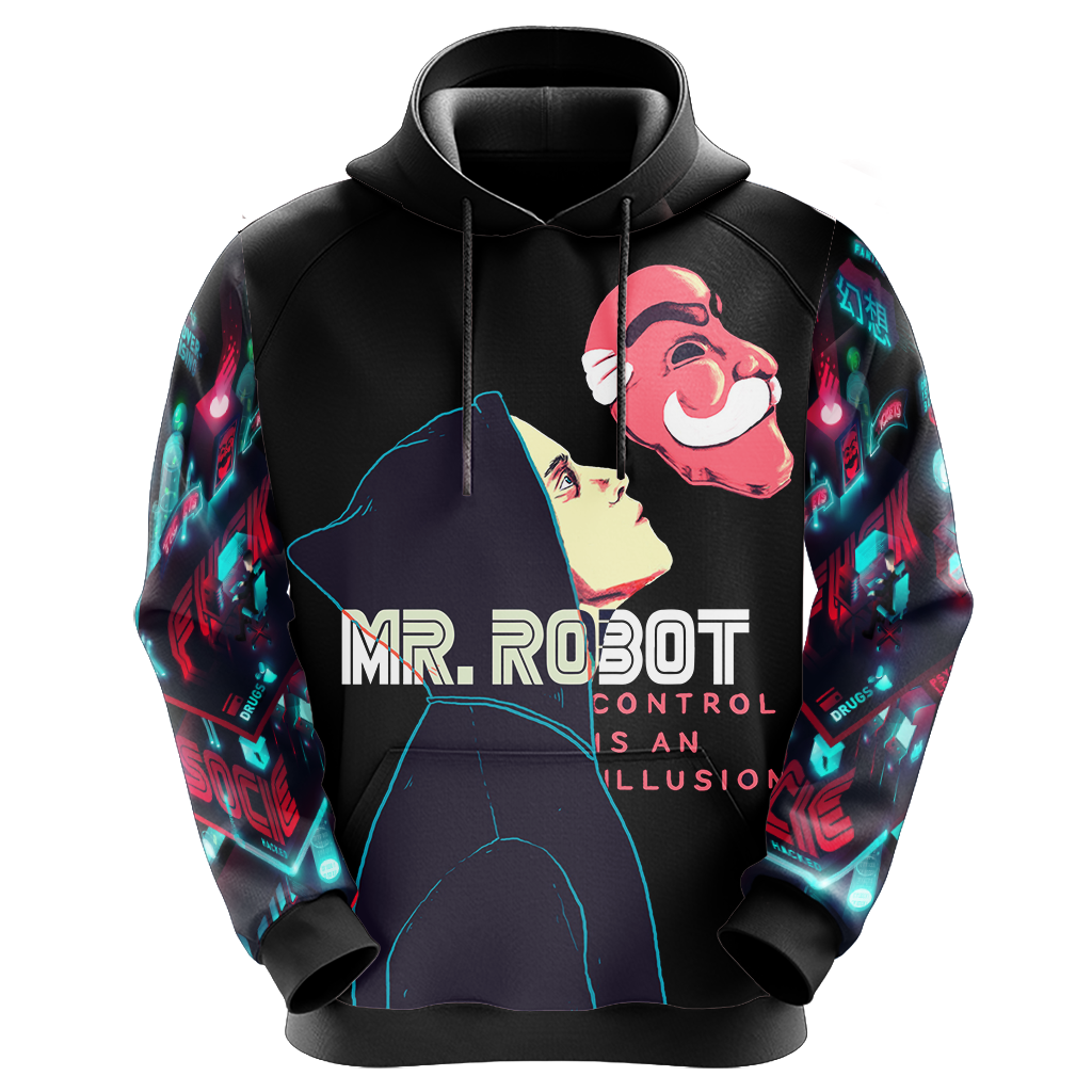 Mr Robot Unisex 3D T-shirt   