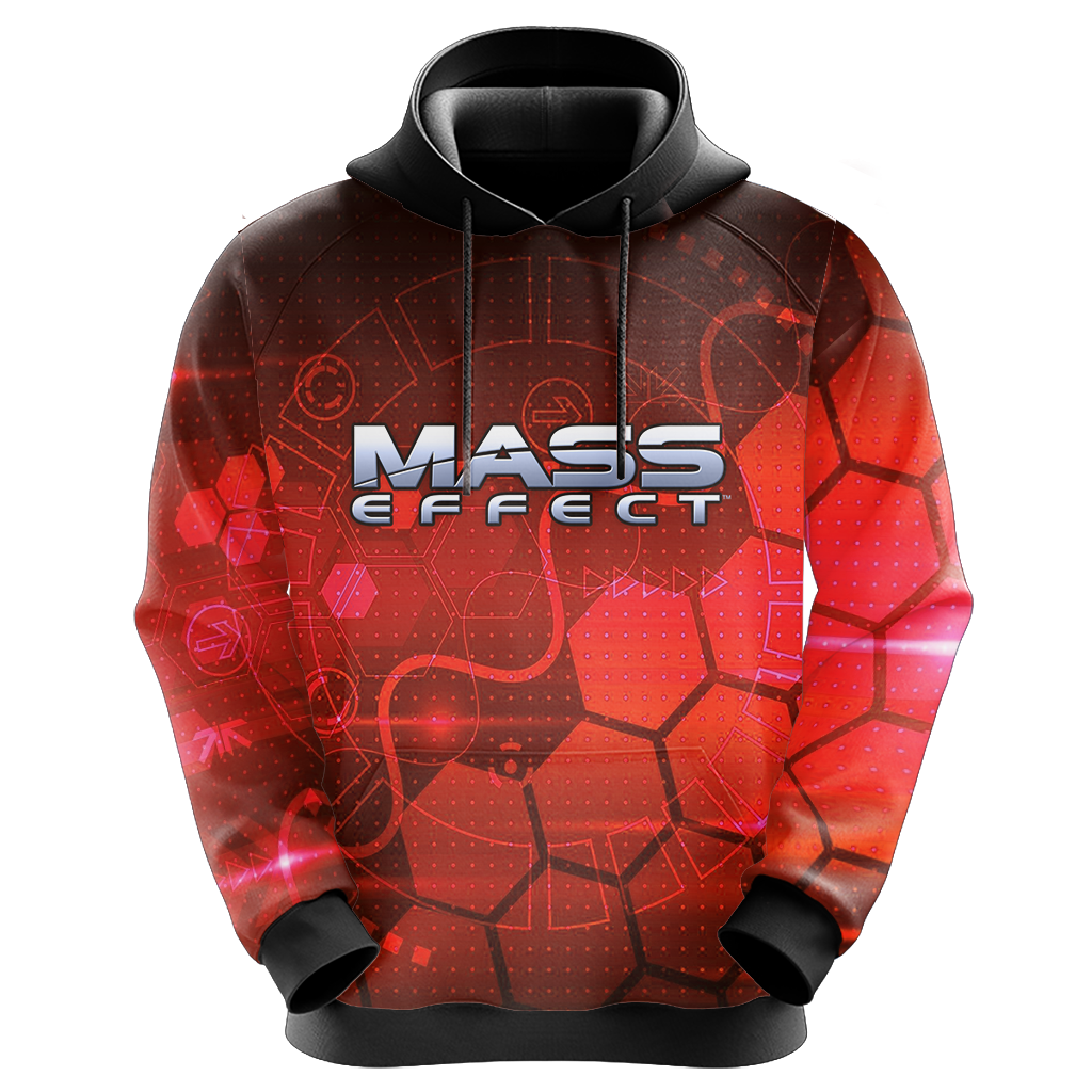 Mass Effect - Renegade Unisex 3D T-shirt   