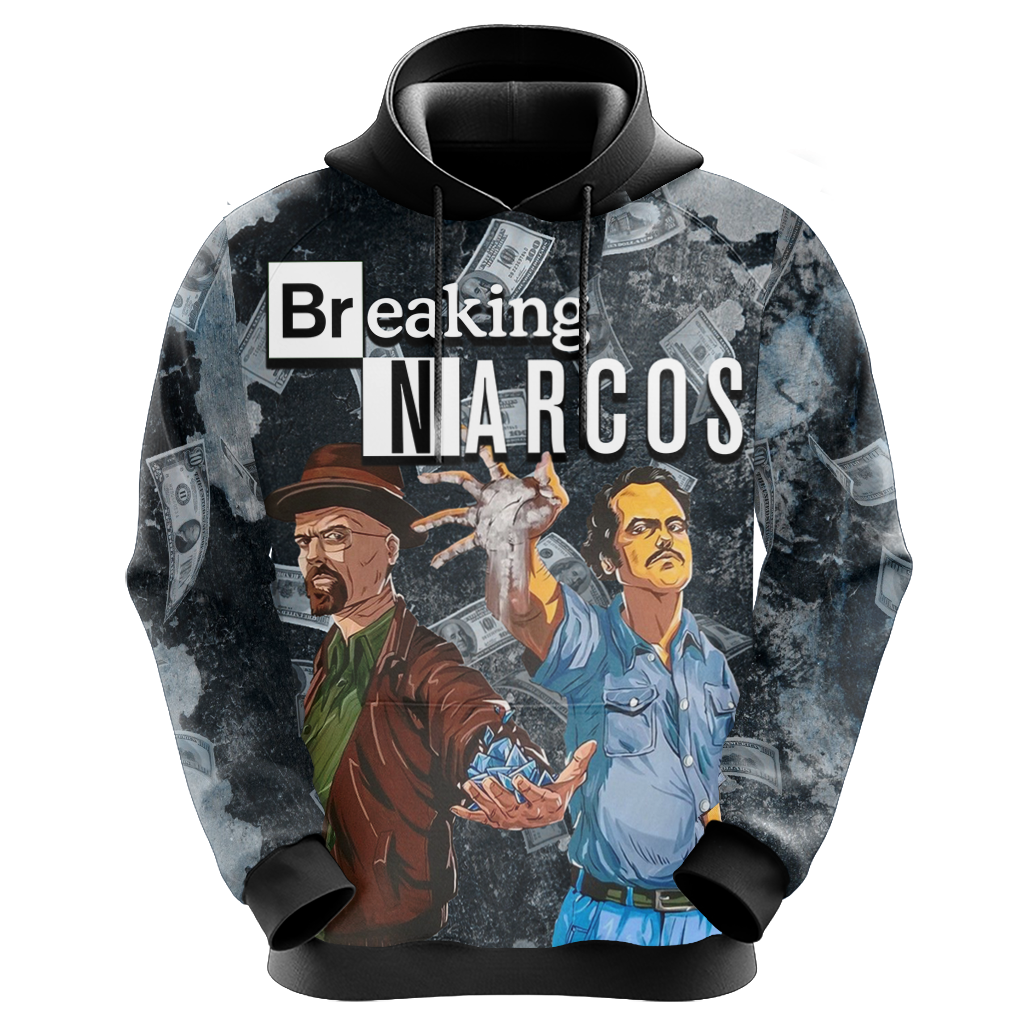 Breaking Bad x Narcos Unisex 3D T-shirt   
