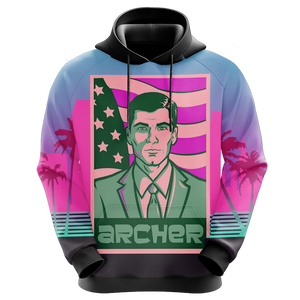 Archer (TV series) Unisex 3D T-shirt   