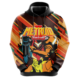 Metroid 2 - Samus Unisex 3D T-shirt   