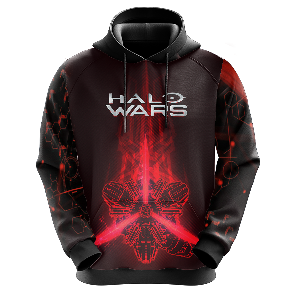 Halo Wars 2 Banished Logo Unisex 3D T-shirt   