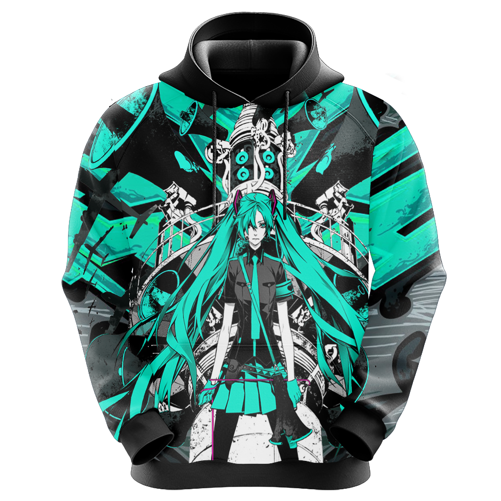 Hatsune Miku Love is War Unisex 3D T-shirt   