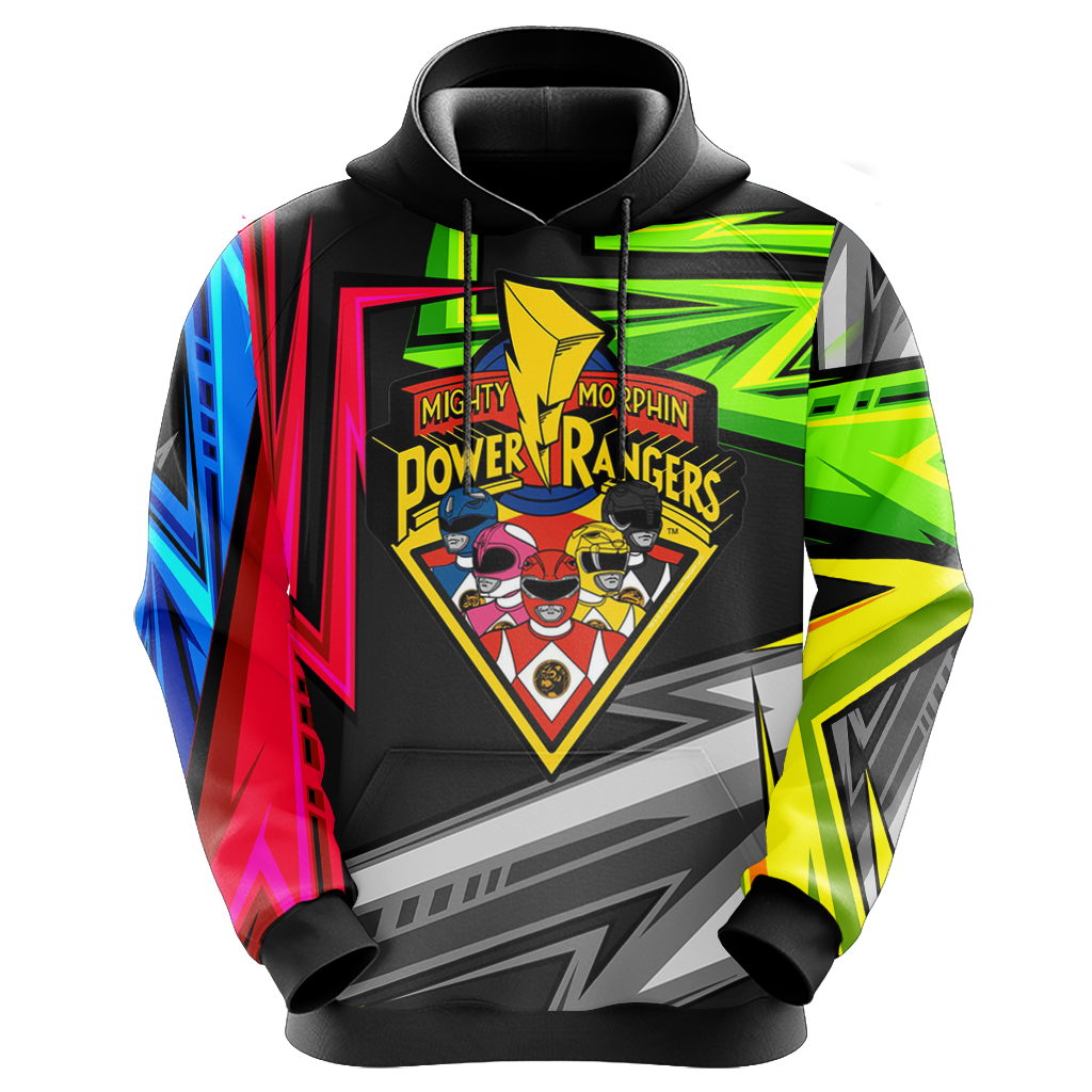 Power Rangers Unisex 3D T-shirt   