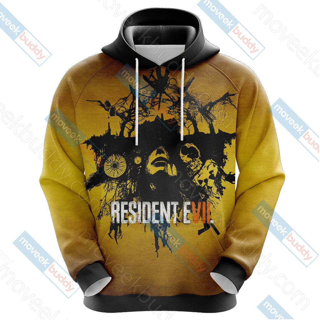 Resident Evil 7 Biohazard Unisex 3D T-shirt   