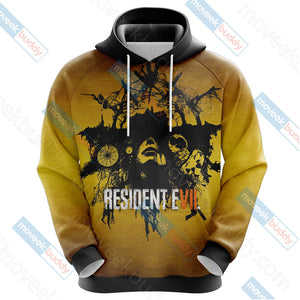 Resident Evil 7 Biohazard Unisex 3D T-shirt   