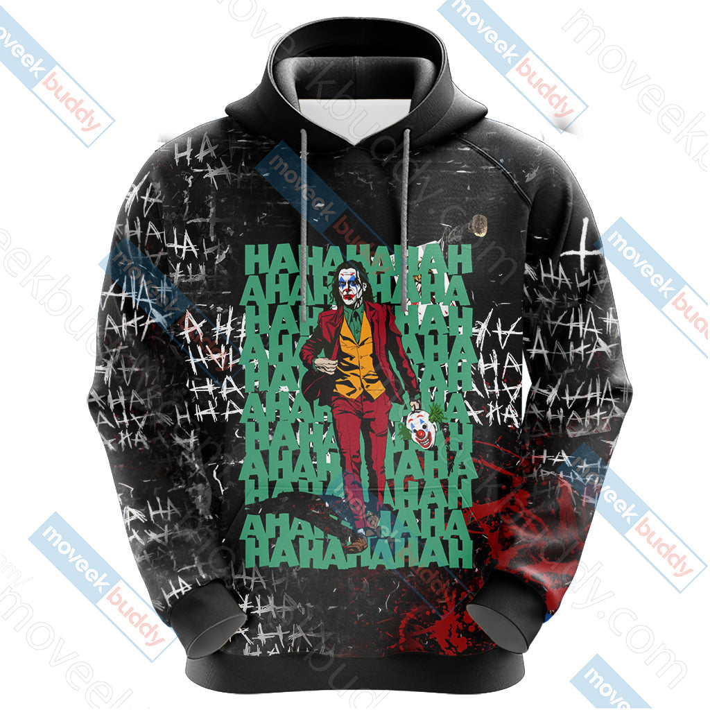 Joker Hahaha Unisex 3D T-shirt   