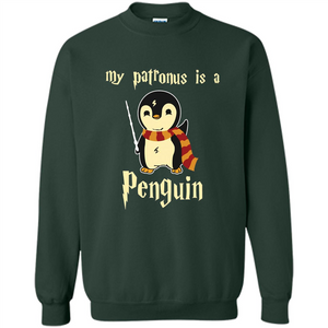 Penguin T-Shirt My Patronus Is A Penguin Hot 2017 T-Shirt Forest Green S 