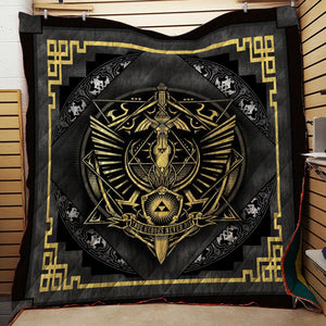 The Legend Of Zelda New 3D Quilt Set Single Quilt Twin (150x180CM) 