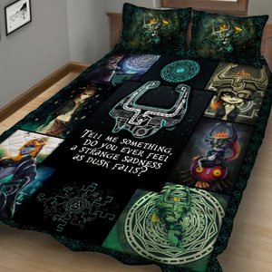 The Legend Of Zelda Midna 3D Quilt Bed Set   
