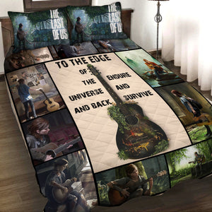 The Last Of Us Endure And Survive 3D Quilt Bed Set Quilt Set Twin (150x180CM) 