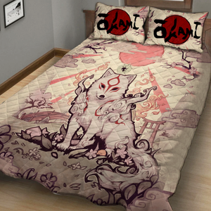 Okami New 3D Quilt Set Quilt Set Twin (150x180CM) 