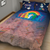 Unicorns and Rainbows Collection 3D Quilt Set Twin (150x180CM)  