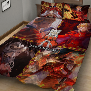 Fire Emblem Video Game Quilt Blanket Quilt Set   