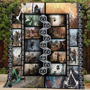 Assassin's Creed All Games 3D Quilt Set Single Quilt Twin (150x180CM) 