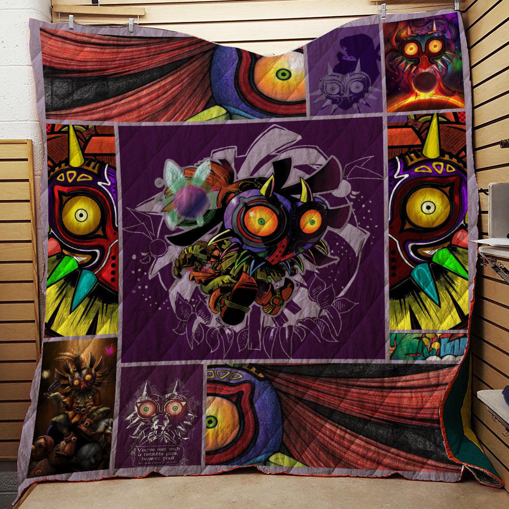 Legend of Zelda - Majora's Mask 3D Quilt Blanket   