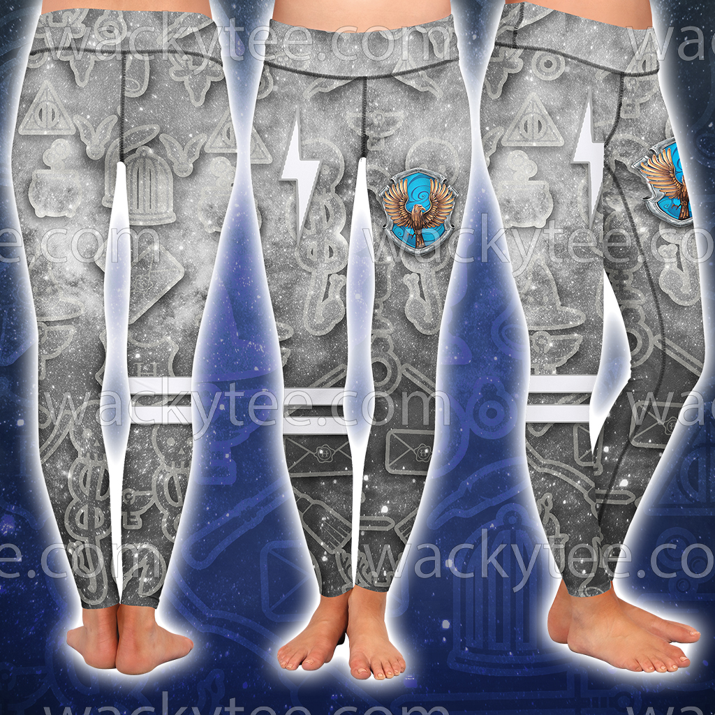 Ravenclaw Logo Harry Potter New Collection 3D Leggings S  