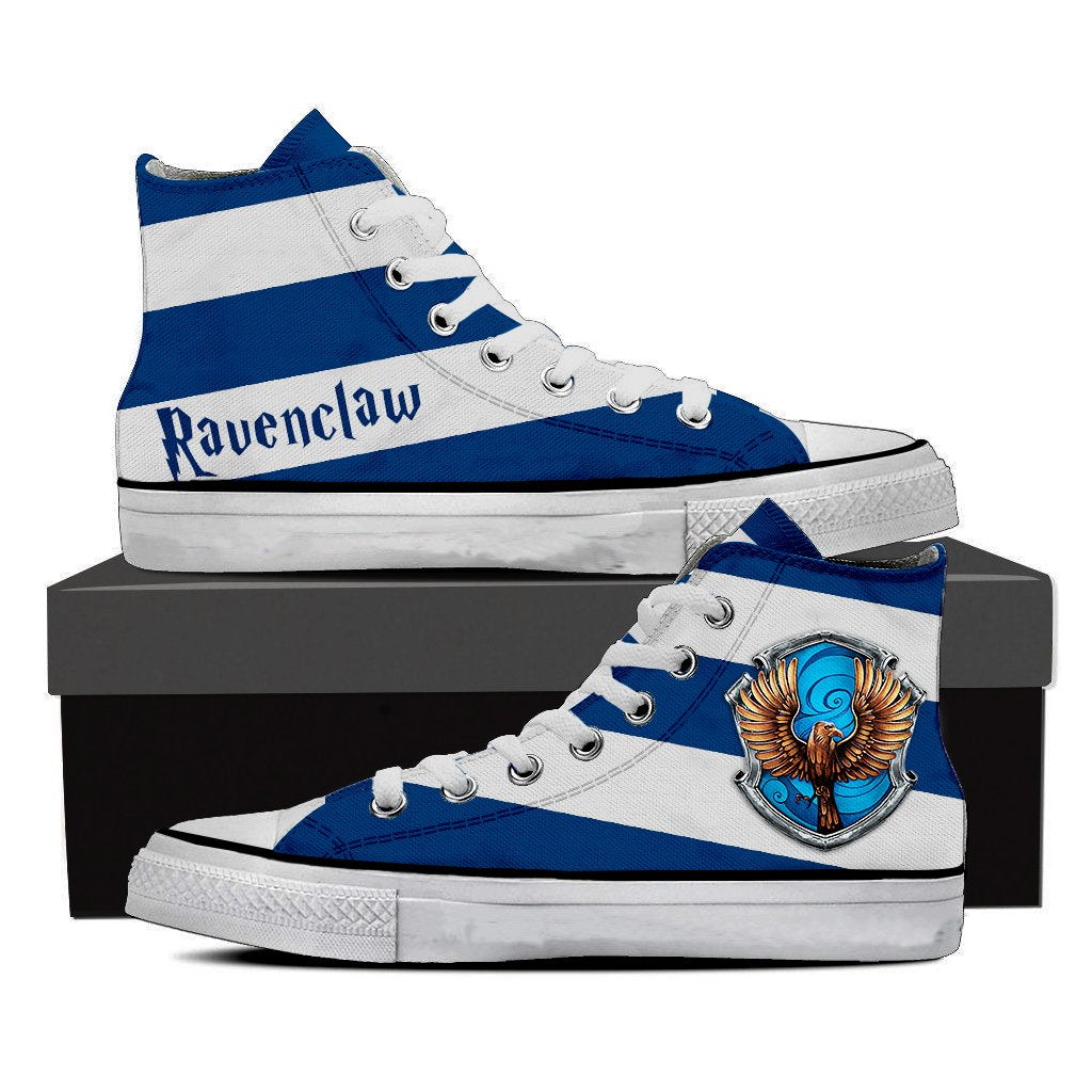 Ravenclaw House Harry Potter High Top Shoes Men SIZE 36 