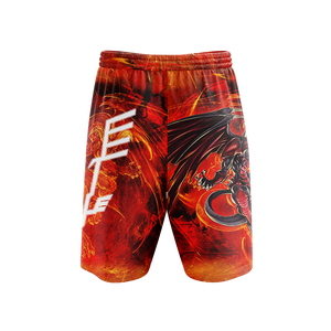 Yu-Gi-Oh! Red Dragon Archfiend  The Mark Of The Wings Beach Shorts   
