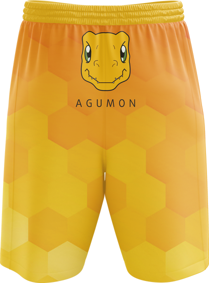 Digimon - Agumon New Style Unisex Beach Shorts   