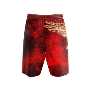 Yu-Gi-Oh! Crimson Dragon Beach Shorts   