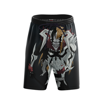 Bleach Ichigo Vasto Lorde Unisex 3D Beach Shorts   