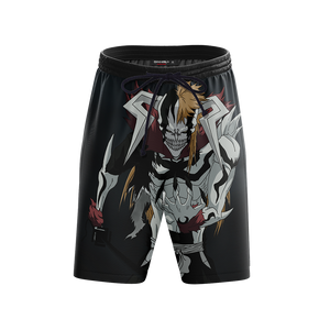 Bleach Ichigo Vasto Lorde Unisex 3D Beach Shorts   