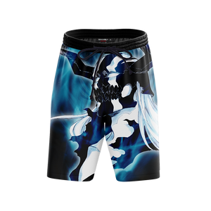 Bleach Zangetsu Hollow Unisex 3D Beach Shorts   