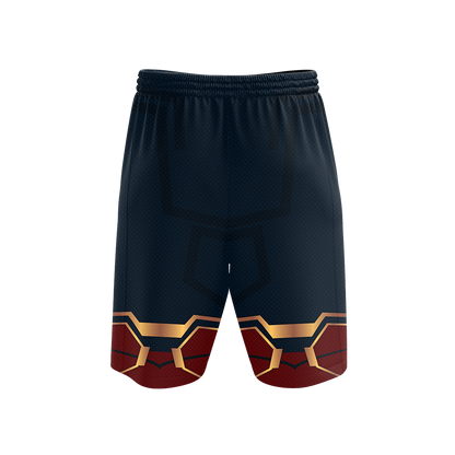 Spider-man: Homecoming Iron Spider Cosplay Beach Short   