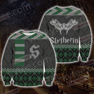 Harry Potter - Slytherin House New Version Unisex 3D Sweater S  