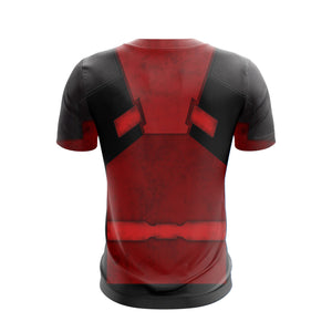 Deadpool Cosplay Unisex 3D T-shirt   