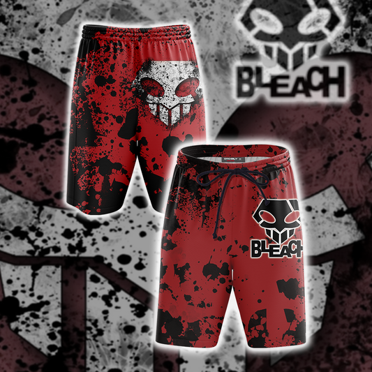 Bleach Symbol New Unisex 3D Beach Shorts S  