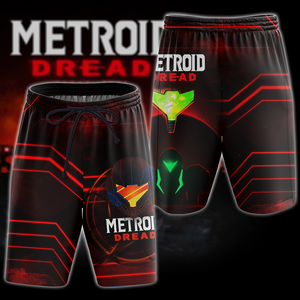 Metroid Dread All Over Print T-shirt Tank Top Zip Hoodie Pullover Hoodie Hawaiian Shirt Beach Shorts Jogger Beach Shorts S 