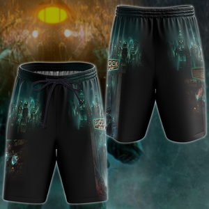 Bioshock Video Game 3D All Over Print T-shirt Tank Top Zip Hoodie Pullover Hoodie Hawaiian Shirt Beach Shorts Jogger Beach Shorts S 