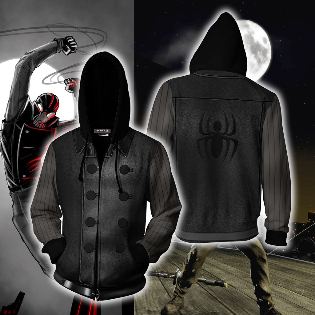 Spider man noir jacket hot sale