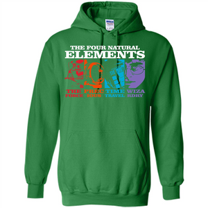 Movie T-shirt The Four Natural Elements T-shirt Irish Green S 