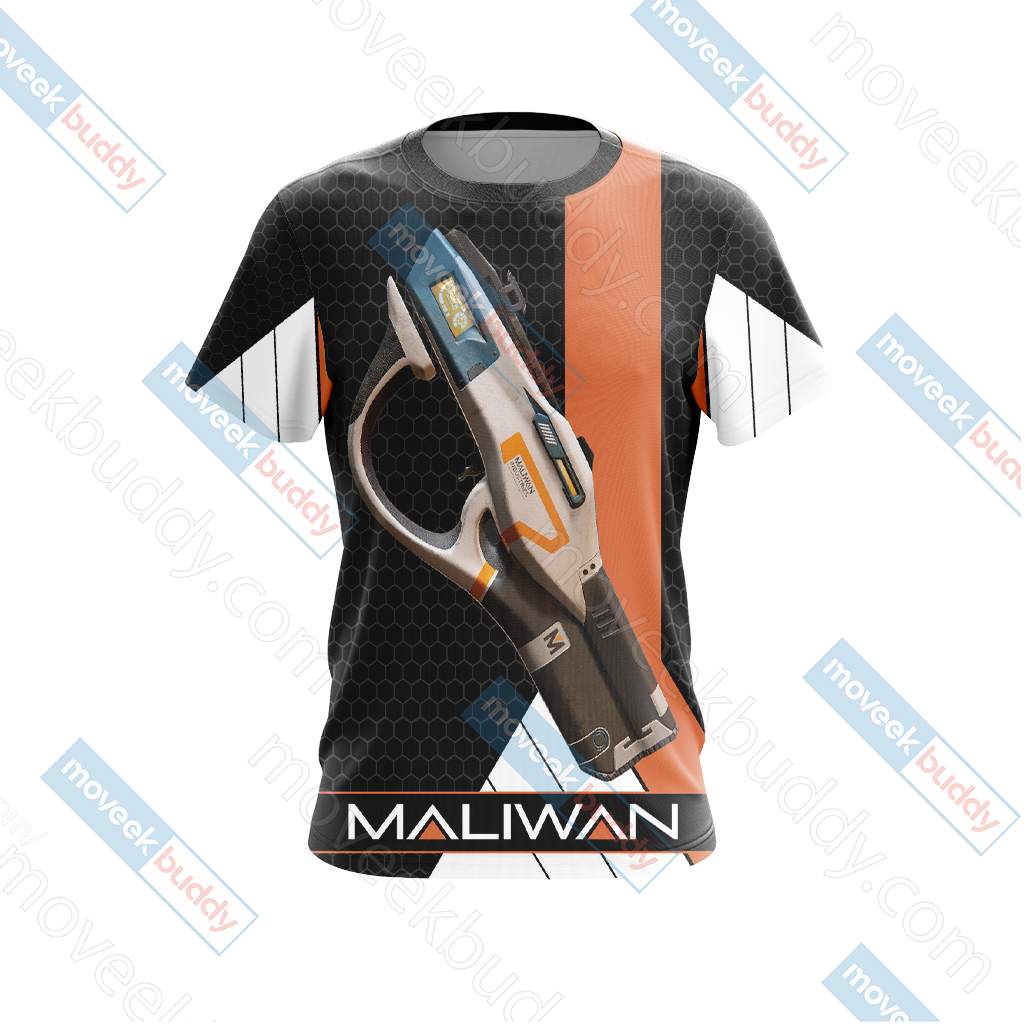 Maliwan Borderlands Unisex 3D T-shirt   