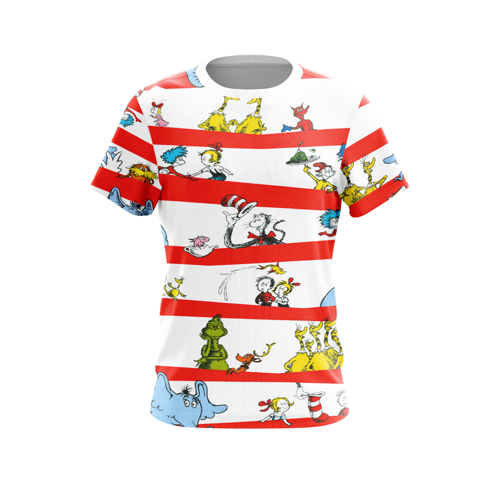 Dr. Seuss Unisex 3D T-shirt   