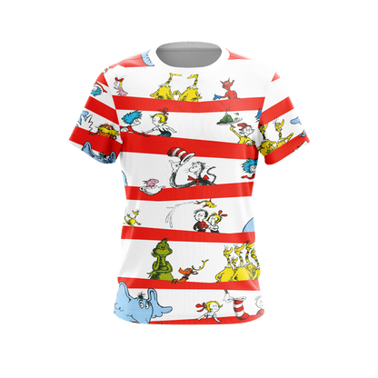 Dr. Seuss Unisex 3D T-shirt   