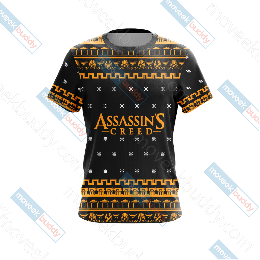 Assassin's Creed - Origins Knitting Style Unisex 3D T-shirt   
