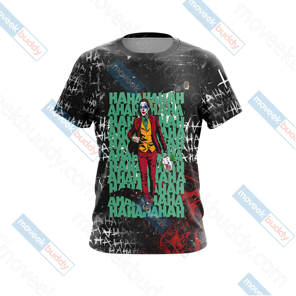 Joker Hahaha Unisex 3D T-shirt   