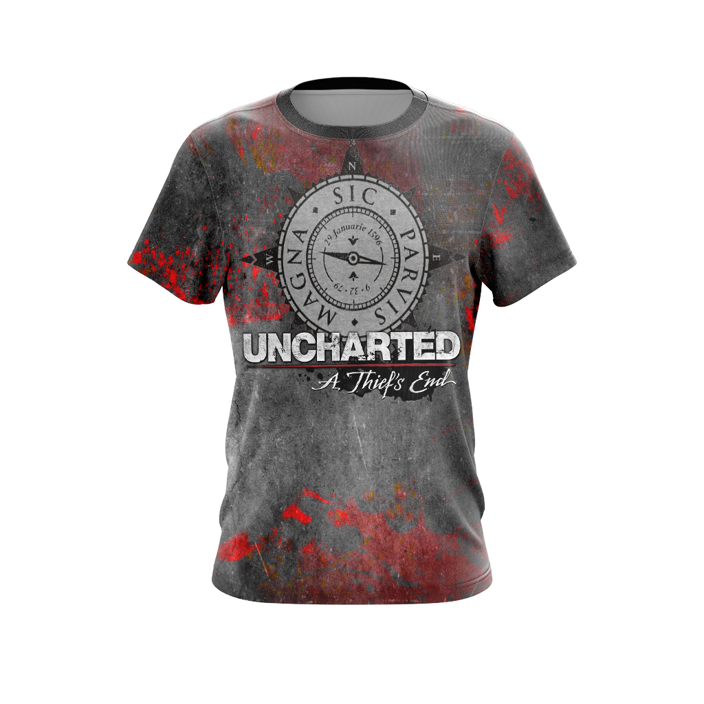 Uncharted: A Thief's End Unisex 3D T-shirt   
