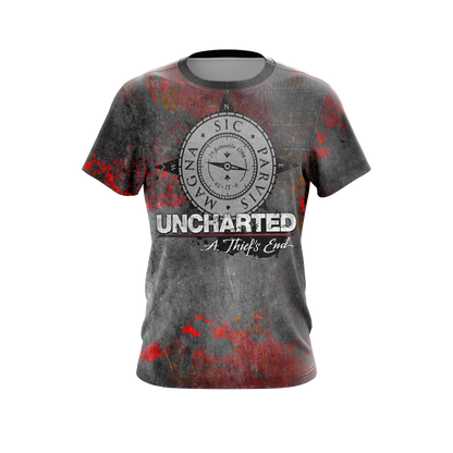 Uncharted: A Thief's End Unisex 3D T-shirt   