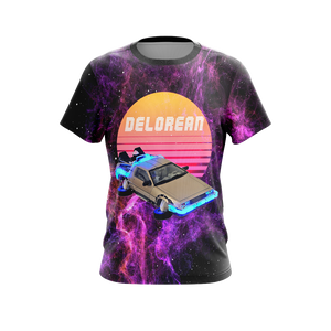 Delorean Space Unisex 3D T-shirt   