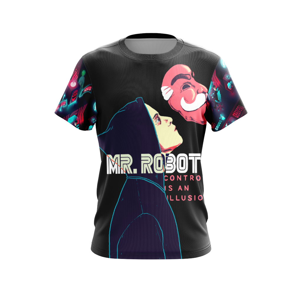 Mr Robot Unisex 3D T-shirt   