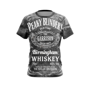 Peaky Blinders I Do Bad Things Unisex 3D T-shirt   