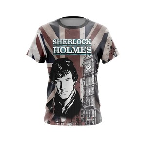 Sherlock (TV series) New Unisex 3D T-shirt   