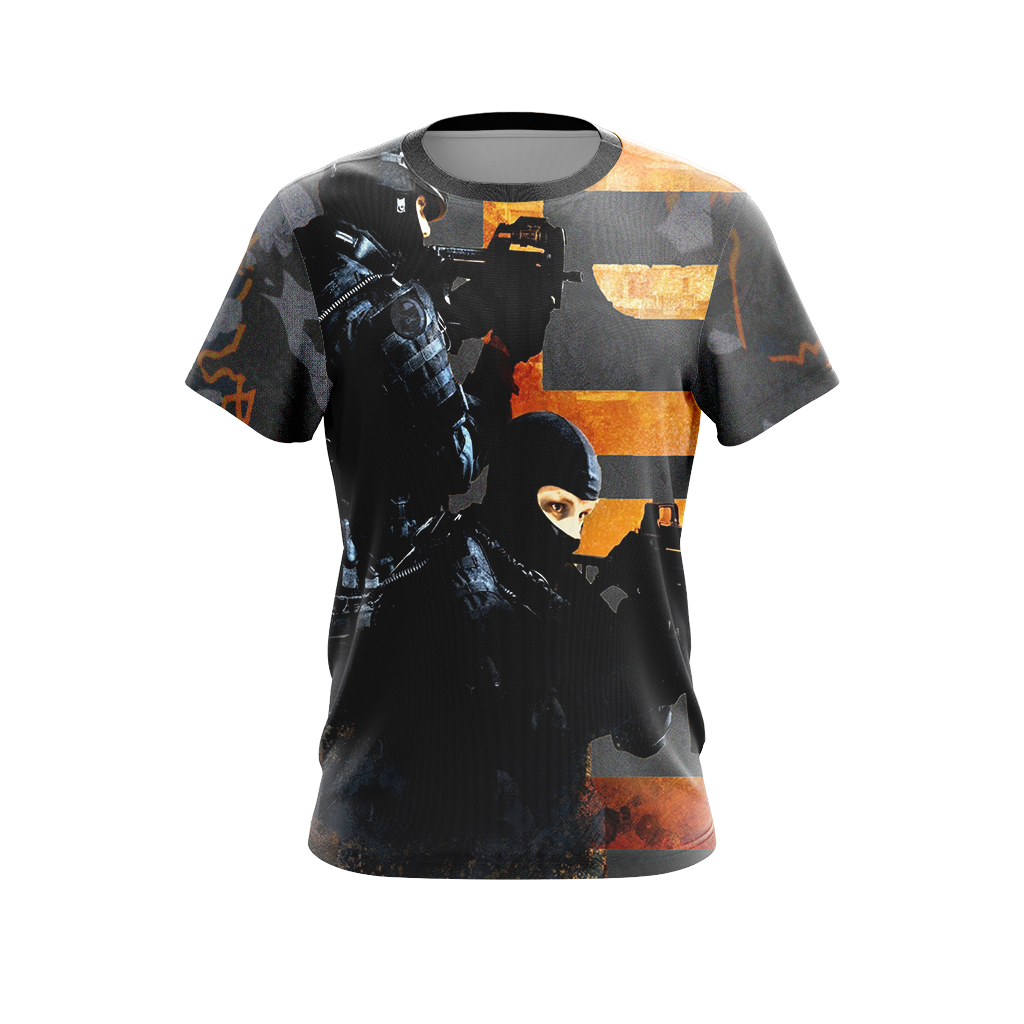 Counter-Strike New Look Unisex 3D T-shirt   