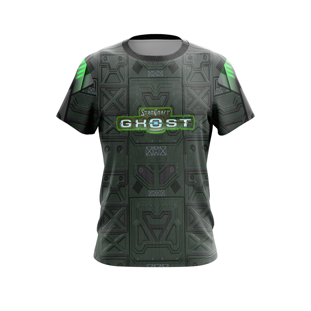 StarCraft - Ghost Unisex 3D T-shirt   